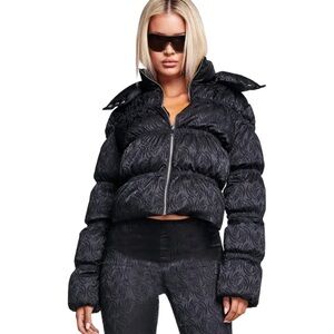 I AM GIA Black Aspen Puffer Coat
